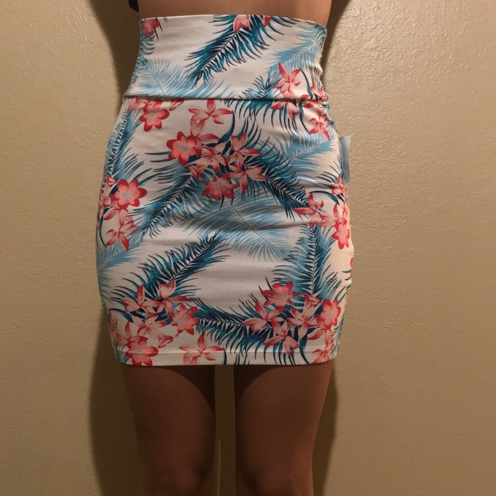 Floral body con skirt